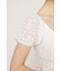 PUFF SLEEVE GATHER CUT トップス