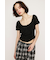 PUFF SLEEVE GATHER CUT トップス