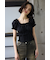 COTTON LACE トップス