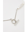 FAUX PEARL CHARM ネックレス