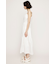 ASYMMETRY FRILL ロングワンピース