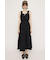 ASYMMETRY FRILL ロングワンピース