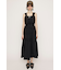 ASYMMETRY FRILL ロングワンピース