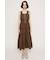 ASYMMETRY FRILL ロングワンピース