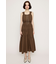 ASYMMETRY FRILL ロングワンピース