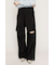 CUT OUT REMAKE STRAIGHT パンツ