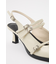 BELTED SLING パンプス