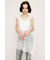 HEM DESIGN LACE FRILL L／トップス