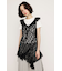HEM DESIGN LACE FRILL L／トップス