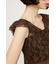 HEM DESIGN LACE FRILL L／トップス