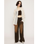 SHEER TUCKED シャツ