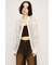 SHEER TUCKED シャツ