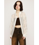 SHEER TUCKED シャツ
