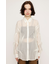 SHEER TUCKED シャツ