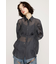 SHEER TUCKED シャツ