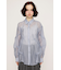 SHEER TUCKED シャツ