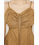 DRAWSTRING CAMI トップス