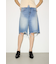 【THROW】RIPPED HALF DENIM PT／BE