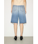 【THROW】RIPPED HALF DENIM PT／BE