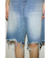 【THROW】RIPPED HALF DENIM PT／BE