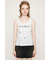 FLOWER PRINT タンクトップ