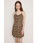 LEOPARD SHORT CAMI ワンピース