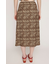 LEOPARD MIDI スカート