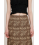 LEOPARD MIDI スカート