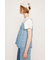 PLEATS DENIM CAMI トップス