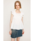 RIBBON ARM FRILL トップス