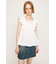RIBBON ARM FRILL トップス