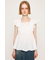 RIBBON ARM FRILL トップス