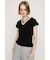 SHEER SHIRRING BUSTIER トップス