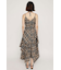 ASYMMETRY HEM CAMI ロングワンピース