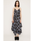 ASYMMETRY HEM CAMI ロングワンピース