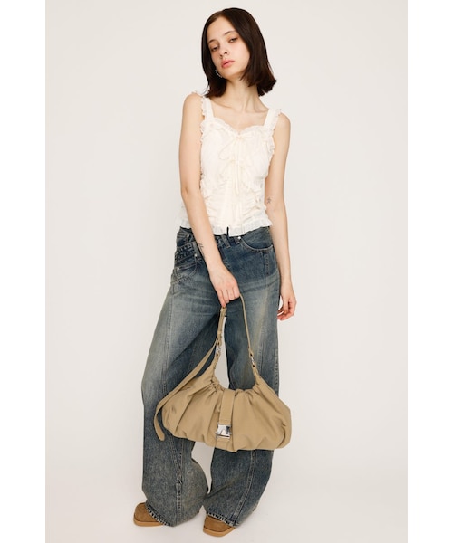 SHEER SQUEEZE CAMI トップス｜スライの通販｜&mall（アンドモール