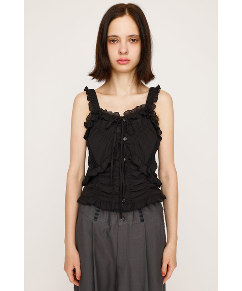 新品未使用最安値！　SLY SHEER SQUEEZE CAMI TOPS SHEER SQUEEZE CAMI トップス｜スライの通販｜&mall（アンド