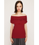 STRETCH CUT OFF SHOULDER トップス