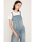STUDS DENIM BUSTIER-B