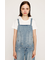 STUDS DENIM BUSTIER-B