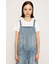STUDS DENIM BUSTIER-B