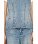 STUDS DENIM BUSTIER-B