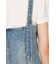 STUDS DENIM BUSTIER-B
