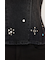 STUDS DENIM BUSTIER-E