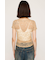 CUT LACE EMBROIDERY Tシャツ