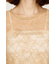 CUT LACE EMBROIDERY Tシャツ