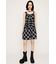 CHECK FRILL ショートワンピース