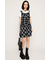 CHECK FRILL ショートワンピース