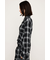 CHECK KNOT DETAIL シャツ