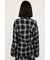CHECK KNOT DETAIL シャツ